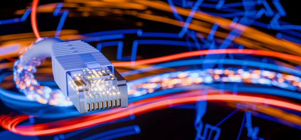 Concept of client-to-server connection. Client-server architecture. Operation of Stock Illustration