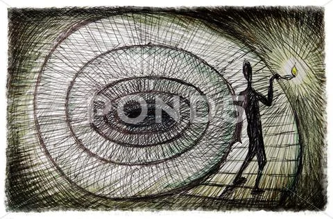 Concept clinical psychology Stock Illustration