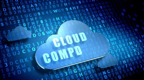 Concept of cloud computing Stock Footage 38760699
