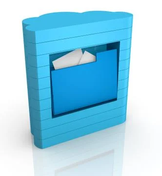 Concept of cloud computing イラスト素材