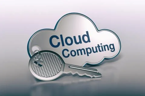Concept of cloud computing イラスト素材