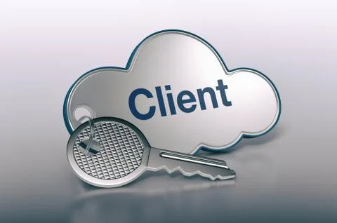 Concept of cloud computing 스톡 일러스트