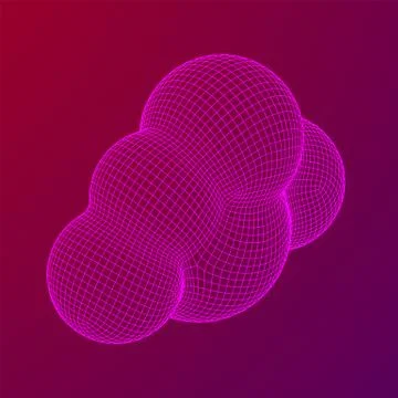 Concept of cloud computing technology Stock Illustration