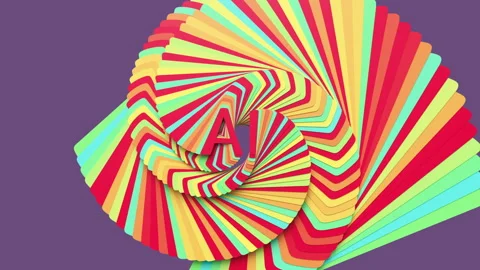 Concept of colored letters AI of artificial intelligence with glitch effect 스톡 동영상 314378768