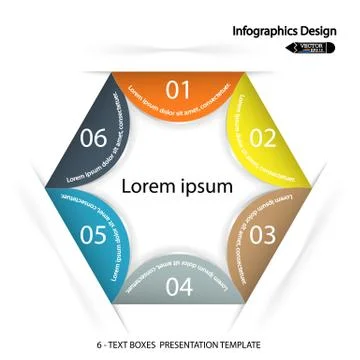 Concept of colorful banners,clean presentation template Stock Illustration