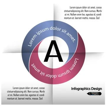 Concept of colorful banners,clean presentation template Stock Illustration