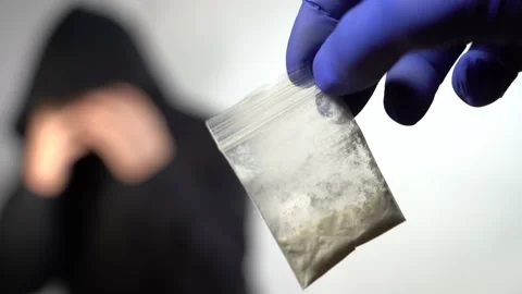 The concept of combating drug trafficking. Stock Footage 143530162