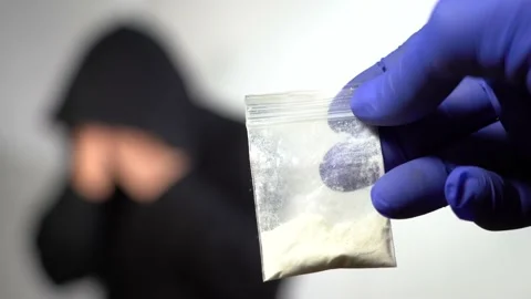 The concept of combating drug trafficking. Stock Footage 151393601