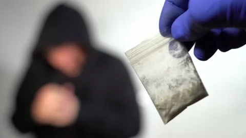 The concept of combating drug trafficking. Stock Footage 159794521
