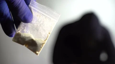 The concept of combating drug trafficking. Stock Footage 166104339