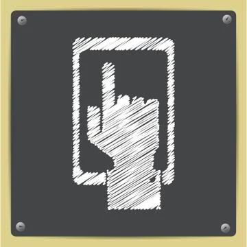 Concept of communication in the network Illustrazione stock