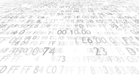 The concept of computer code Stock Footage 73897655