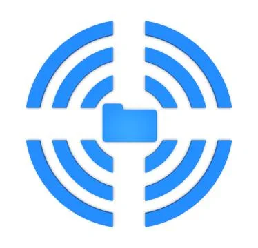 Concept of computer data 스톡 일러스트