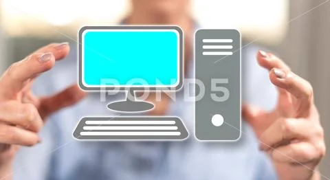 Concept of computer 写真素材