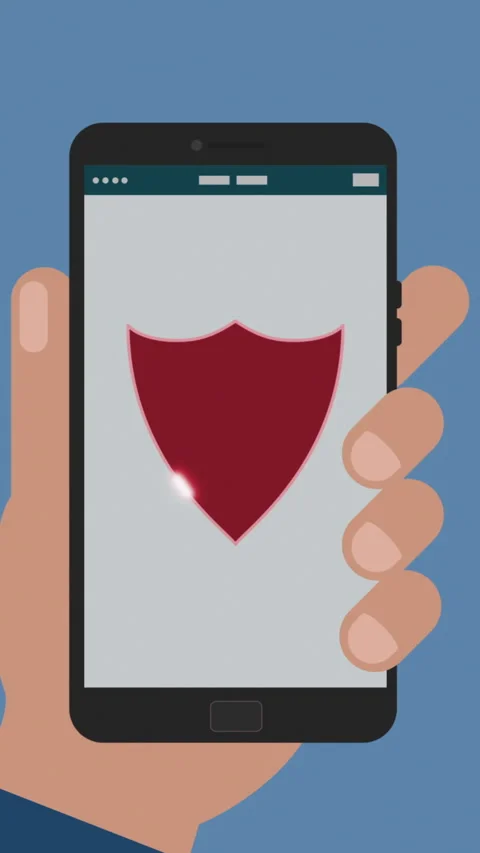 Concept of computer security Stock Footage 329612967