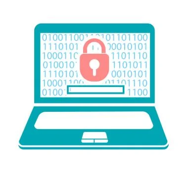 Concept Computer Security 스톡 일러스트