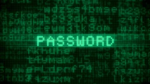 Concept of computer security Stock Illustration