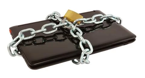 Concept of computer security Stock Photos