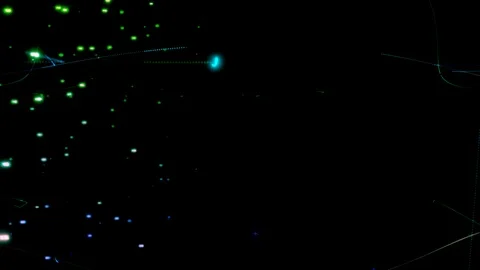 Concept of computer technology of internet of things IOT and big data exchange Видео 122498793