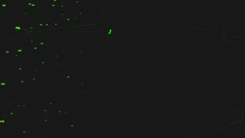 Concept of computer technology of internet of things IOT and big data exchange Video stock 122832930