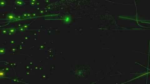 Concept of computer technology of internet of things IOT and big data exchange 動画素材 124315852
