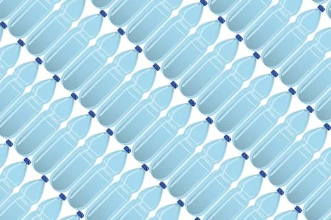 The concept of conservation is to stop using plastic. Stock Illustration