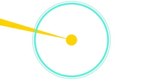 Concept of construction flat style house and rotation sun, isolated on white Stock Footage 129149778