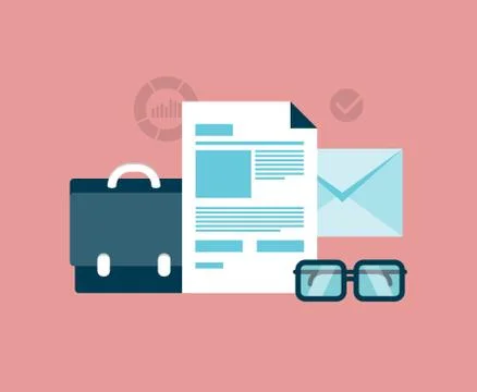 Concept of consulting service Stock Illustration