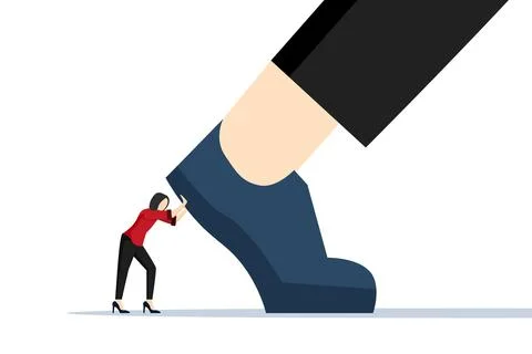 Concept of continually pushing oneself Stock Illustration