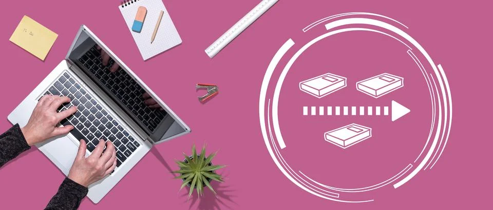 Concept of continuing education 스톡 사진