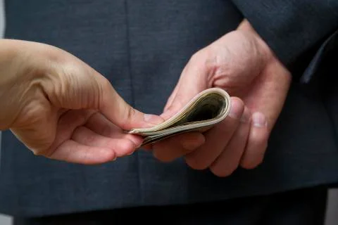 Concept - corruption Stock Photos