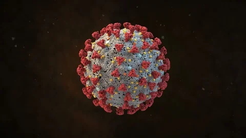 Concept Of Covid-19 Or Sars-Cov-2 Coronavirus Stock Footage 129848739