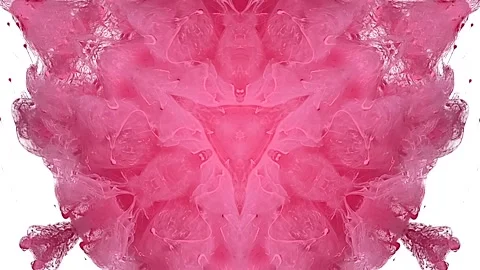 The concept of creating a cosmic galaxy. Psychological test 動画素材 303686174