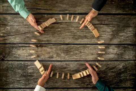 Concept of crisis solution and problem management 스톡 사진