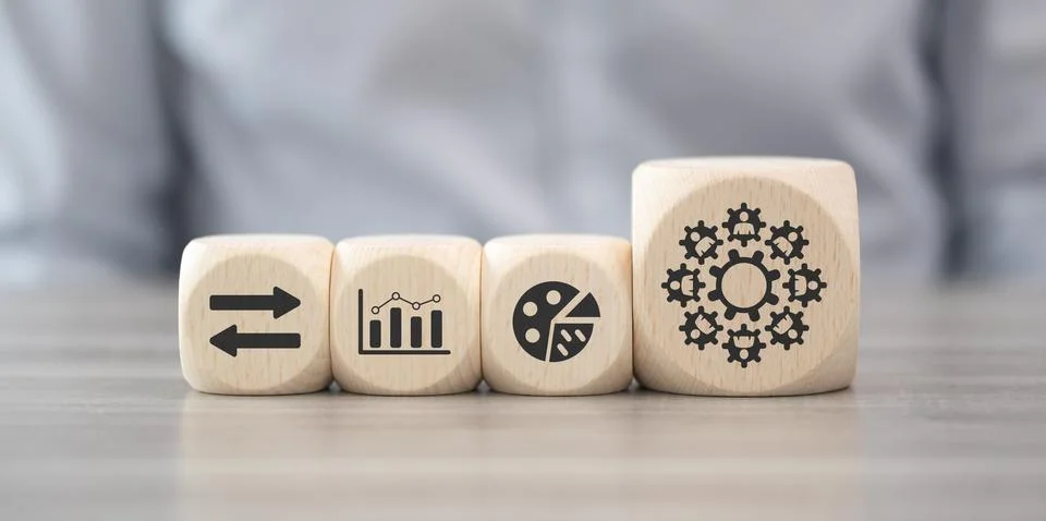 Concept of crm Stock-Fotos
