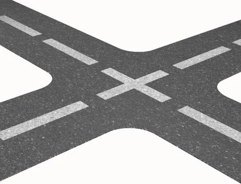 Concept of crossroads in uncertainty concept 스톡 일러스트