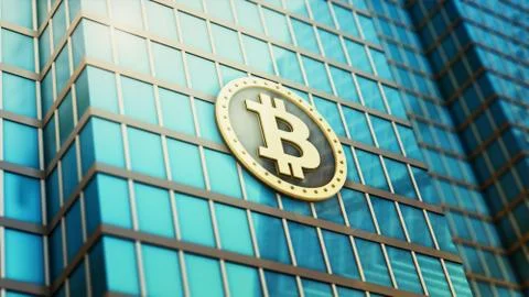 Concept of cryptocurrency and finance Stock-Illustration