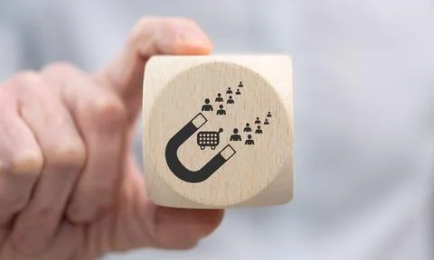 Concept of customer loyalty Stock Photos