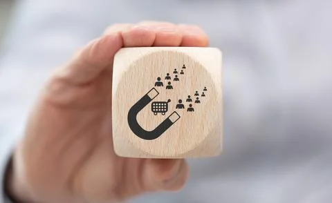 Concept of customer loyalty Stock Photos