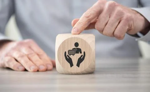 Concept of customer loyalty Stock Photos