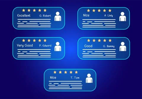 Concept Customer Satisfaction Survey after using the service Stock Illustration