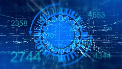 The concept of cyber security. Stock Footage 80026063