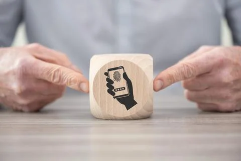 Concept of cybersecurity Stock-Fotos