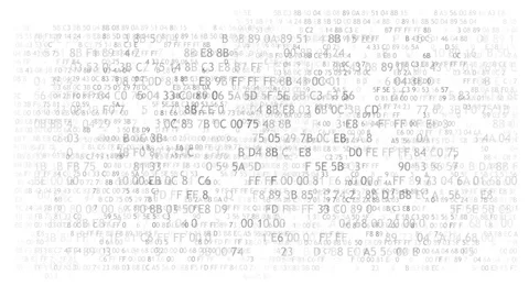 The concept of danger. Hacking computers by DDoS attacks Stock Footage 72159626