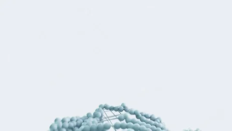Concept of data being shared on a network. Stock Footage 80871539