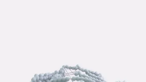 Concept of data being shared on a network. Stock Footage 80872109