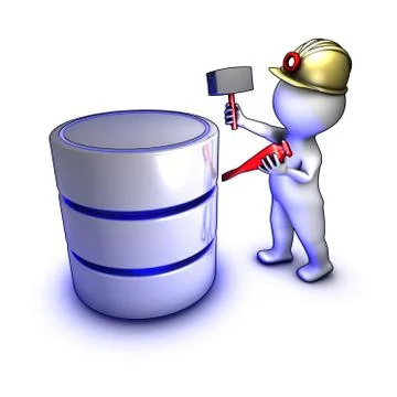 Concept of data mining Stock Illustration