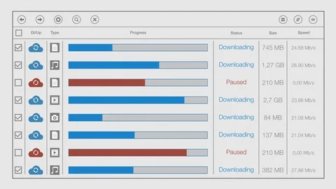 Concept of data transfer Video stock 103284240
