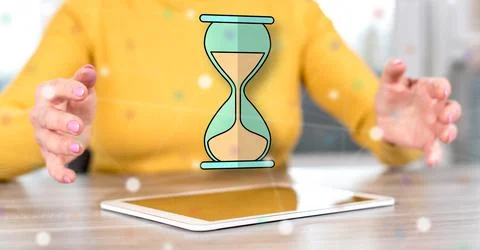 Concept of deadline Foto stock