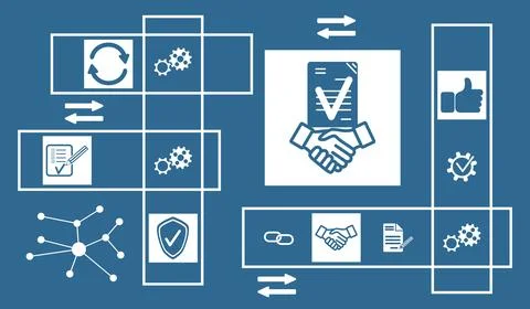 Concept of deal Stock Illustration